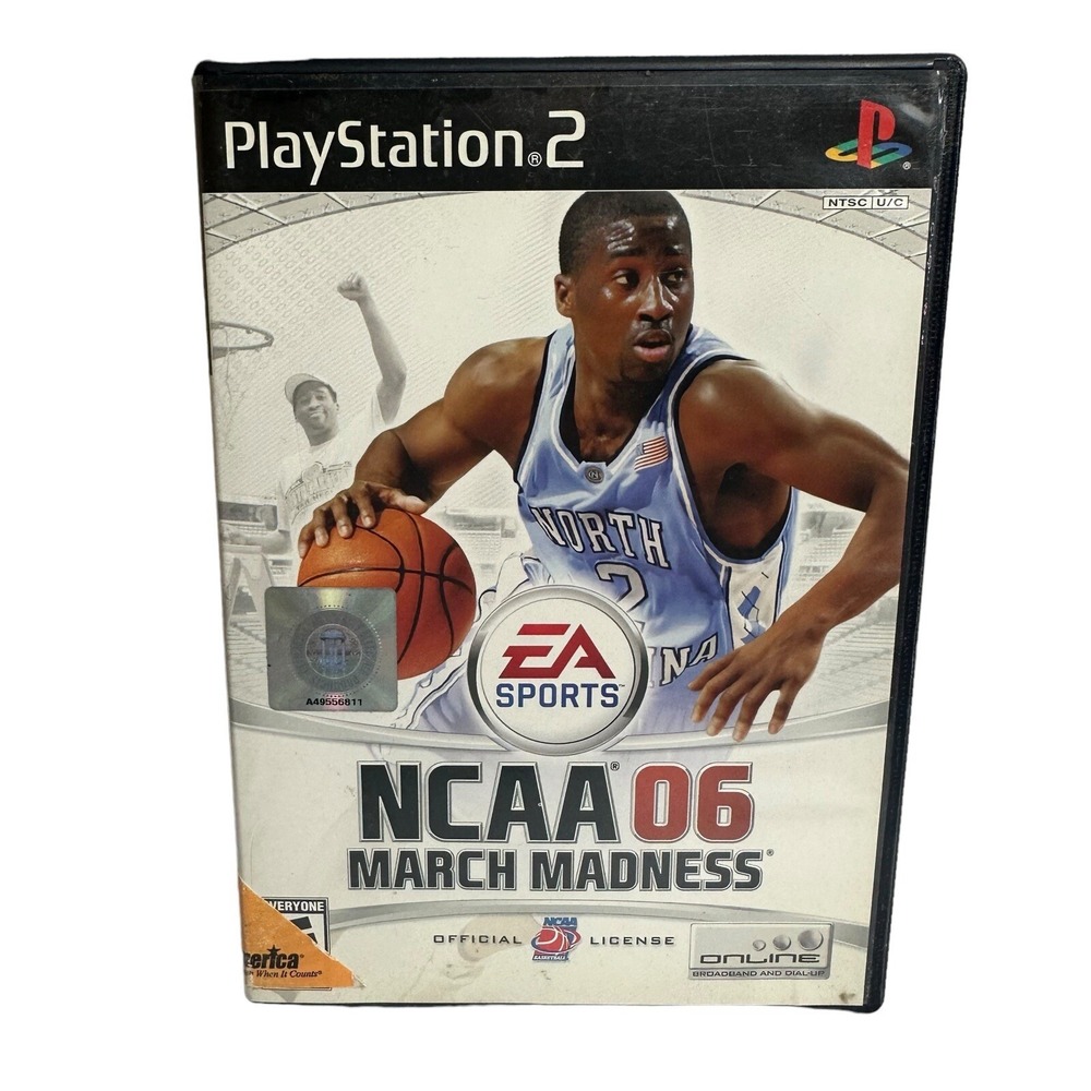 NCAA March Madness 06 (Sony PlayStation‎ 2) PS2 No Manual